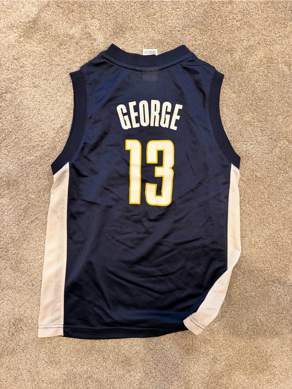 Indiana Pacers Paul George #13 Youth Medium 10-12 NBA Jersey - Picture 3 of 3